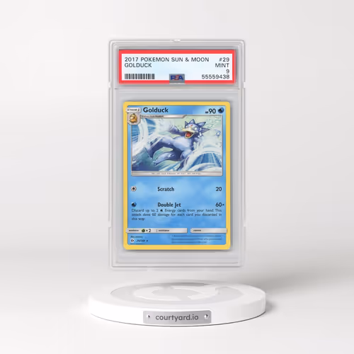 2017 Pokémon Sun & Moon #29 Golduck (PSA 9 MINT)
