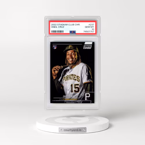 2022 Topps Stadium Club Chrome #237 Oneil Cruz (PSA 10 GEM MINT)