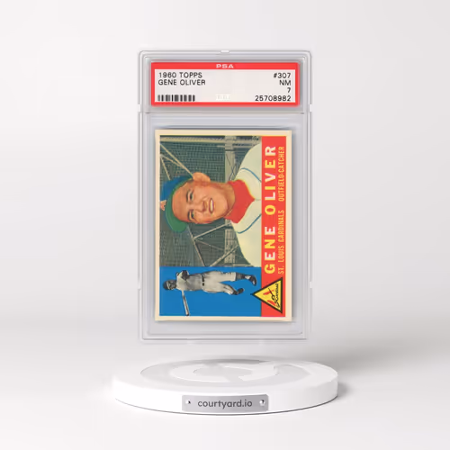 1960 Topps #307 Gene Oliver (PSA 7 NM)