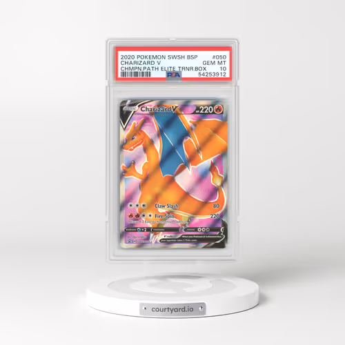 2020 Sword & Shield Promos #50 Charizard V - Full Art Holo (PSA 10 GEM MINT)