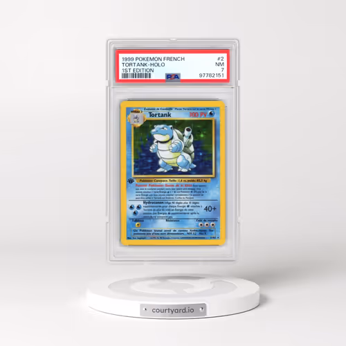 1999 Pokémon #2 Tortank - 1st Edition Holo (PSA 7 NM)