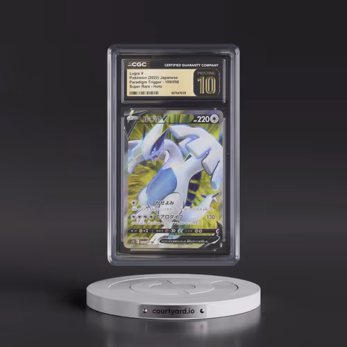 2022 Pokémon Sword & Shield Paradigm Trigger #109 Lugia V - Holo Full Art (CGC 10 PRISTINE)