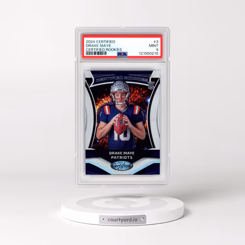 2024 Panini Certified Certified Rookies #3 Drake Maye (PSA 9 MINT)