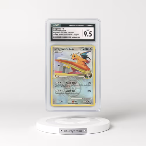 2009 Platinum - Supreme Victors #56 Dragonite - Holo (CGC 10 GEM MINT)