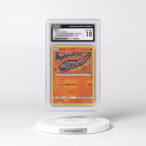 2023 Trading Card Game Classic - CLV, CLC, CLB #010/034 Onix - Venusaur & Lugia ex Deck - CLV Holo (