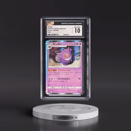 2019 Sword #025/060 Gengar - Holo (CGC 10 GEM MINT)