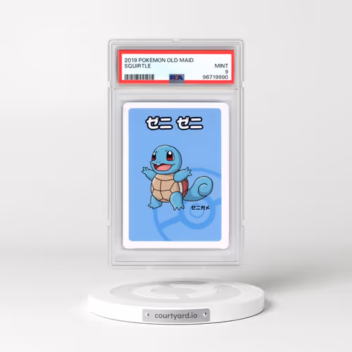 2019 Pokémon Old Maid Squirtle (PSA 9 MINT)