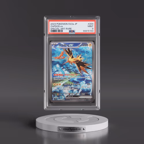 2023 Pokémon Sv2a-Pokémon 151 #204 Zapdos EX - Holo Special Art Rare (PSA 9 MINT)