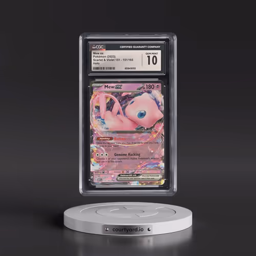 2023 Scarlet & Violet 151 - MEW EN #151/165 Mew ex - Holo (CGC 10 GEM MINT)