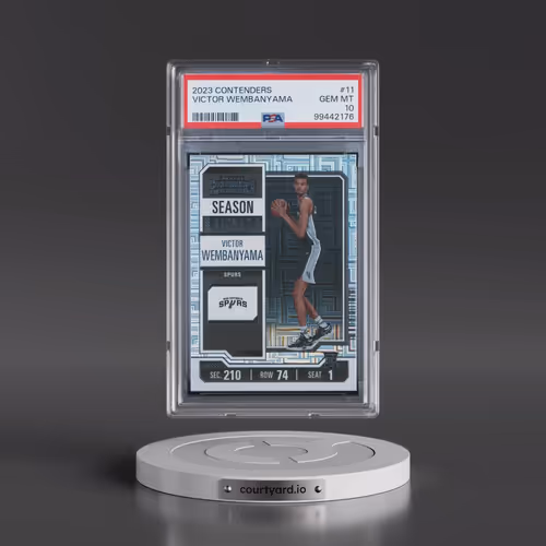 2023 Panini Contenders #11 Victor Wembanyama (PSA 10 GEM MINT)