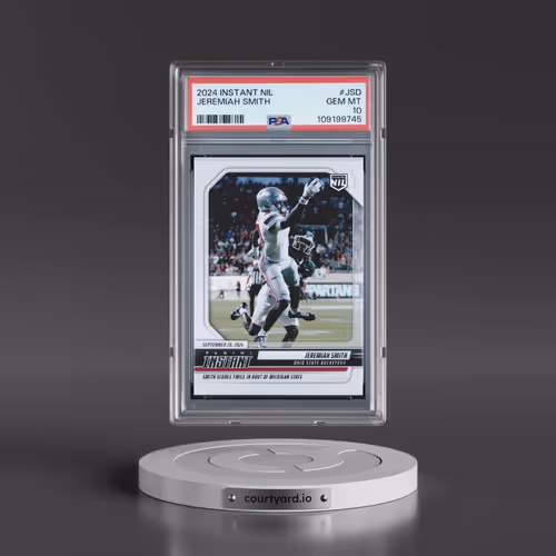 2024 Panini Instant Nil College Football #JSD Jeremiah Smith (PSA 10 GEM MINT)
