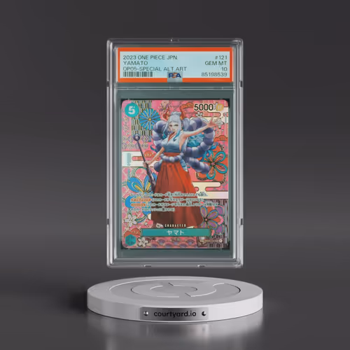 2023 One Piece Japanese Awakening of the New Era #121 Yamato - Special Alternate Art (PSA 10 GEM MIN