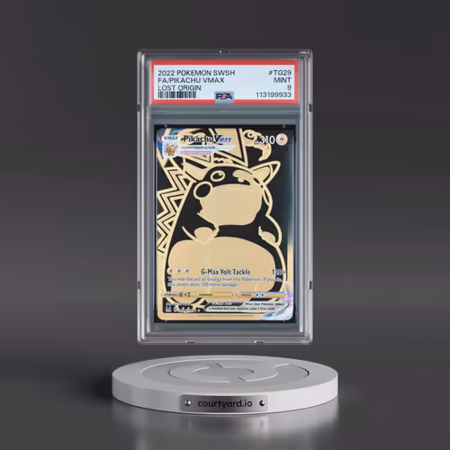 2022 Pokémon Sword & Shield Lost Origin #TG29 Pikachu Vmax - Full Art (PSA 9 MINT)