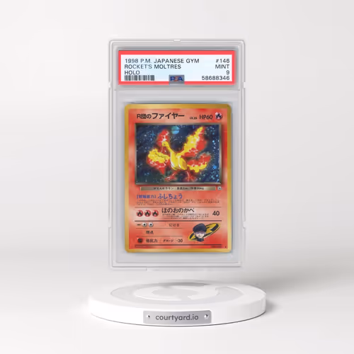 1998 Pokémon Gym #146 Rocket's Moltres - Holo (PSA 9 MINT)