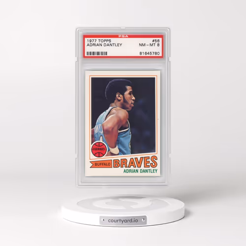 1977 Topps #56 Adrian Dantley (PSA 8 NM-MT)