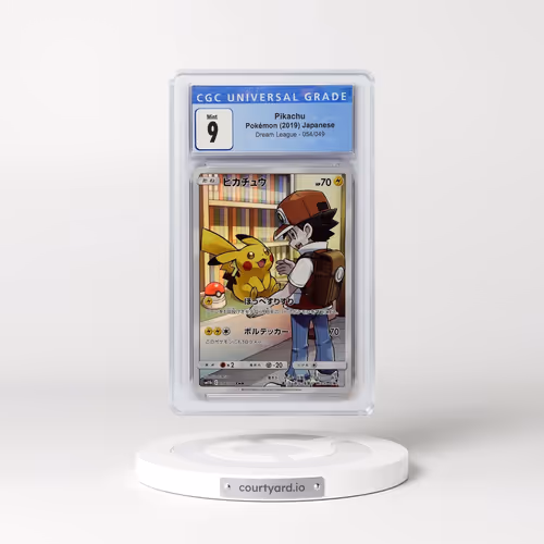2019 Dream League #054/049 Pikachu - Character Rare Holo (CGC 9 MINT)
