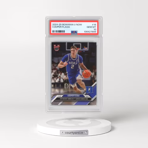 2024-25 Bowman U Now #16 Cooper Flagg (PSA 10 GEM MINT)