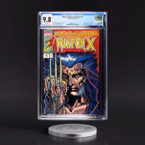 Marvel Comics Presents #74 CGC 9.8 White Pages (Marvel Comics, 1991) - Universal