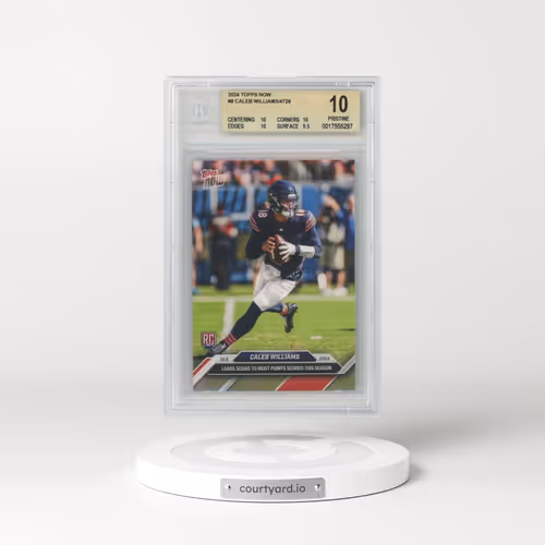 2024 Topps Now #8 Caleb Williams (BGS 10 PRISTINE)