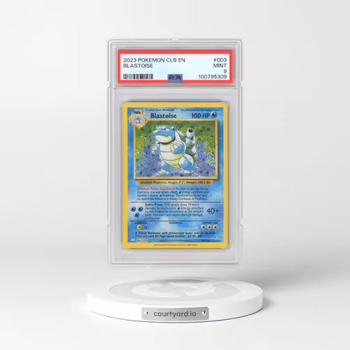 2023 Pokémon Clb-Trading Card Game Classic Blastoise & Suicune EX Deck #003 Blastoise (PSA 9 MINT)