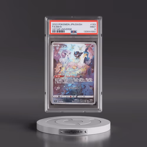 2022 Pokémon Sword & Shield Vstar Universe #183 Mew - Full Art (PSA 9 MINT)