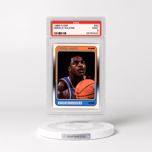1988 Fleer #84 Gerald Wilkins (PSA 9 MINT)
