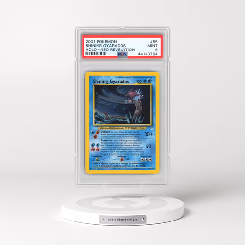 2001 Pokémon Neo Revelation #65 Shining Gyarados - Holo Holo (PSA 9 MINT)