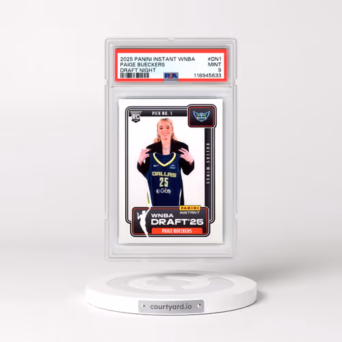 2025 Panini Instant WNBA Draft Night #DN1 Paige Bueckers (PSA 9 MINT)