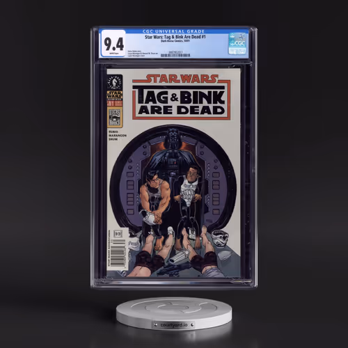 Star Wars: Tag & Bink Are Dead #1 CGC 9.4 White Pages (Dark Horse Comics, 10/01) - Universal