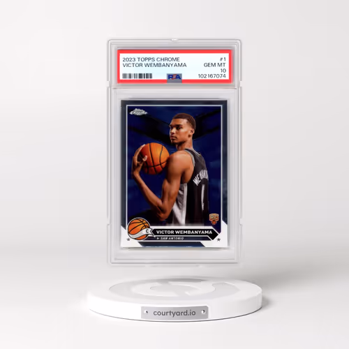 2023 Topps Chrome #1 Victor Wembanyama (PSA 10 GEM MINT)