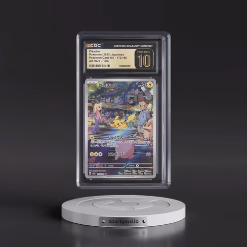 2023 Pokémon Card 151 #173/165 Pikachu - Art Rare Holo (CGC 10 PRISTINE)