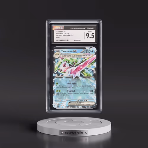 2023 Pokémon Par EN-Paradox Rift #046 Tsareena EX - Holo (CGC 9.5 MINT+)