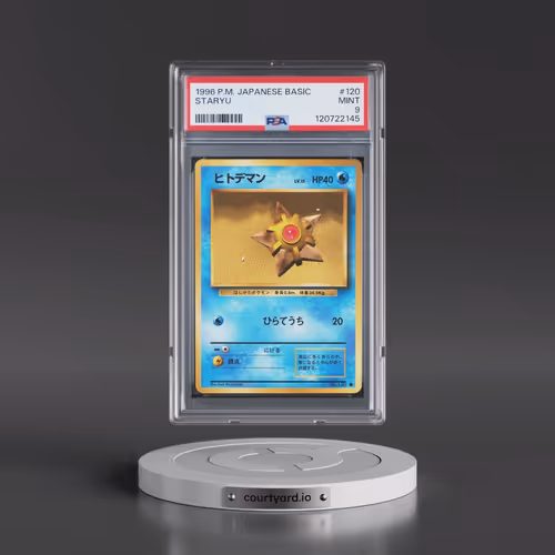 1996 Pokémon Basic #120 Staryu (PSA 9 MINT)