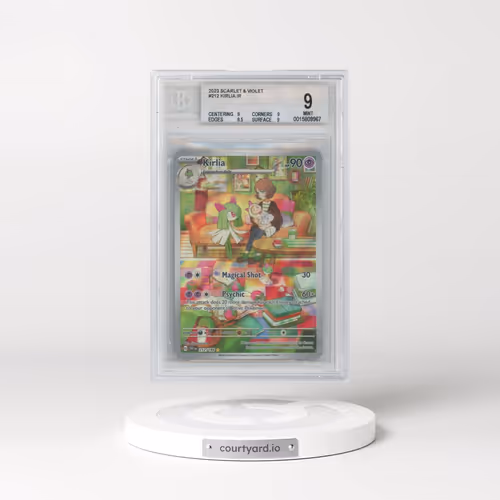 2023 Scarlet & Violet #212 Kirlia - Illustration Rare Holo (BGS 9 MINT)