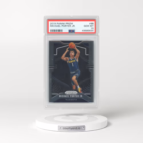 2019 Panini Prizm #88 Michael Porter Jr. (PSA 10 GEM MINT)