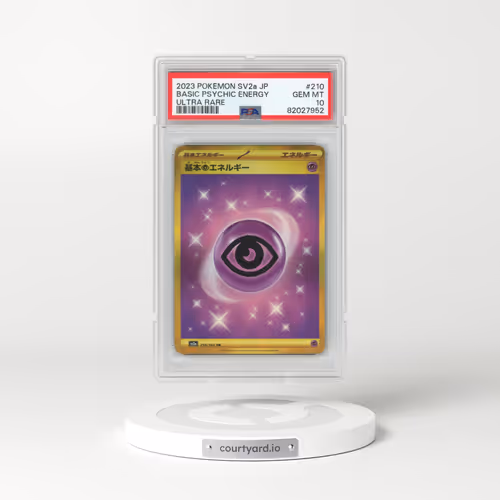 2023 Pokémon Sv2a-Pokemon 151 #210 Basic Psychic Energy - Ultra Rare (PSA 10 GEM MINT)