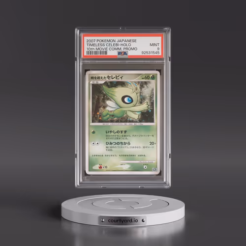 2007 Pokémon 10th Movie Commemoration Promo Timeless Celebi - Holo (PSA 9 MINT)