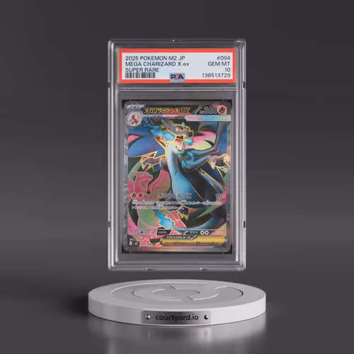 2025 Pokémon M2-Inferno X #094 Mega Charizard X EX - Holo Super Rare (PSA 10 GEM MINT)