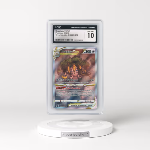2022 Crown Zenith #GG55/GG70 Regigigas VSTAR - Holo (CGC 10 GEM MINT)