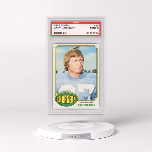 1976 Topps #95 Gary Garrison (PSA 9 MINT)