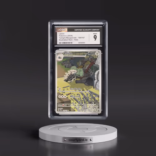 2024 Twilight Masquerade - TWM EN #184/167 Lairon - Illustration Rare Holo (CGC 9 MINT)
