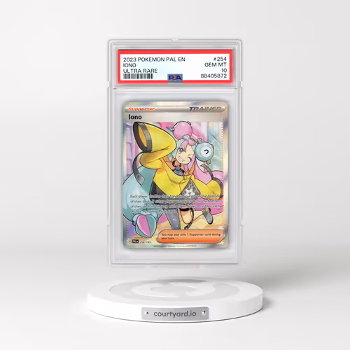 2023 Pokémon Pal EN-Paldea Evolved #254 Iono - Ultra Rare (PSA 10 GEM MINT)