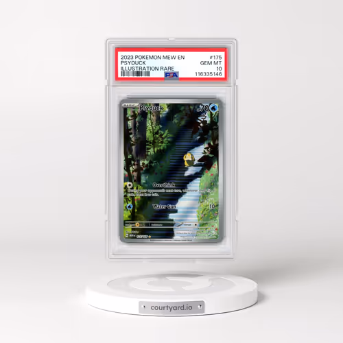 2023 Pokémon Mew EN-151 #175 Psyduck - Illustration Rare (PSA 10 GEM MINT)