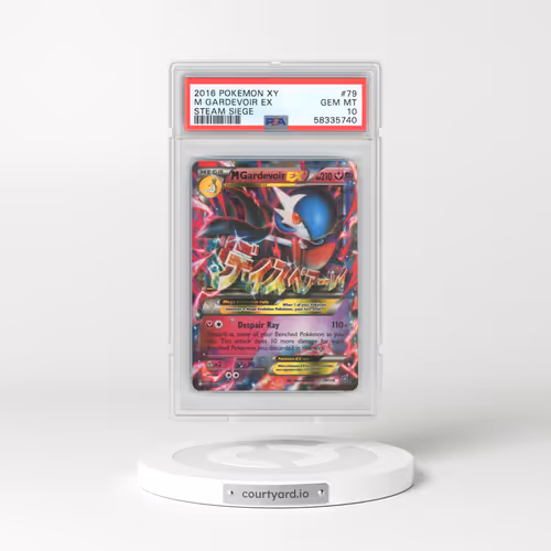 2016 Pokémon XY Steam Siege #79 M Gardevoir EX - Holo (PSA 10 GEM MINT)