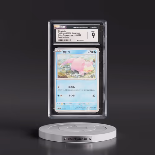 2023 Shiny Treasure ex #036/190 Slowpoke - Reverse Holo Digitized (CGC 9 MINT)