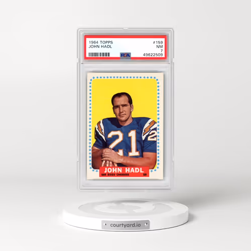 1964 Topps #159 John Hadl (PSA 7 NM)