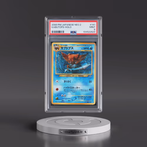 2000 Pokémon Neo 2 #141 Kabutops - Holo (PSA 9 MINT)