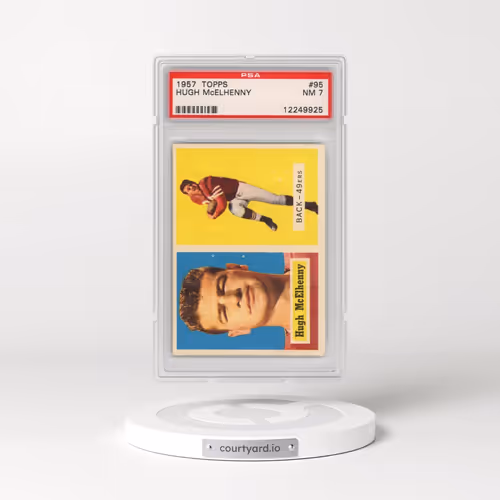 1957 Topps #95 Hugh McElhenny (PSA 7 NM)