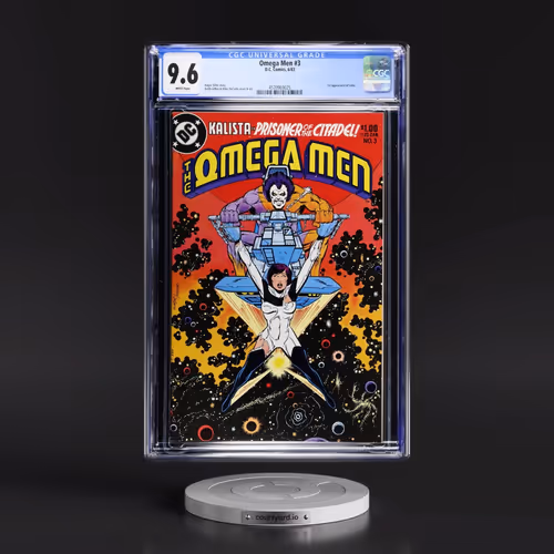 Omega Men #3 CGC 9.6 White Pages (DC Comics, 6/83)