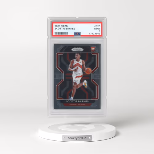 2021 Panini Prizm #320 Scottie Barnes (PSA 9 MINT)